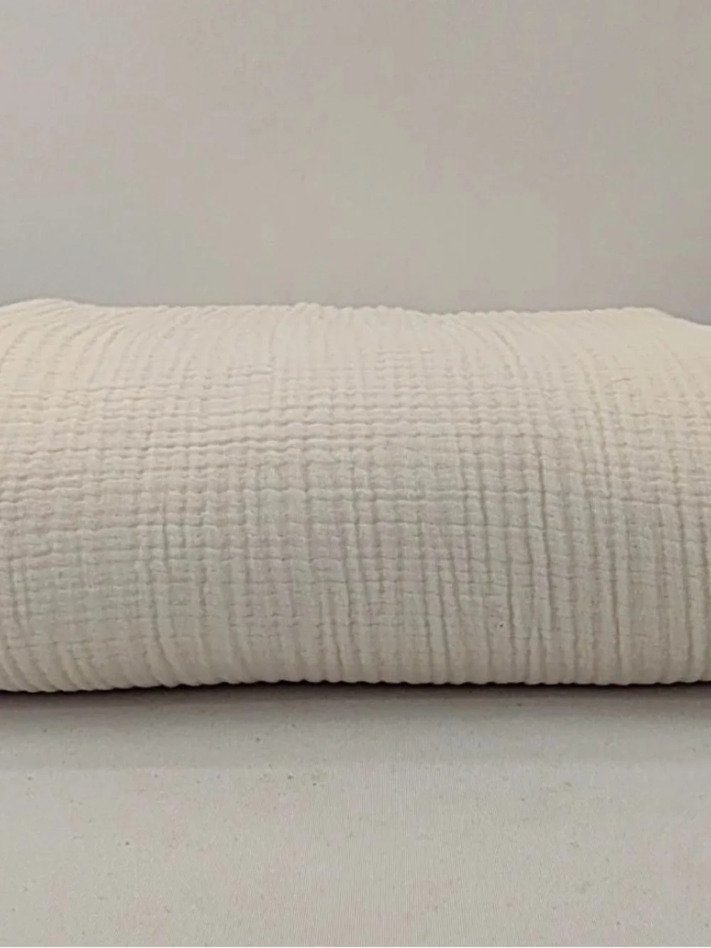 Quince King Organic Airy Gauze Cotton Duvet Undyed No Shams